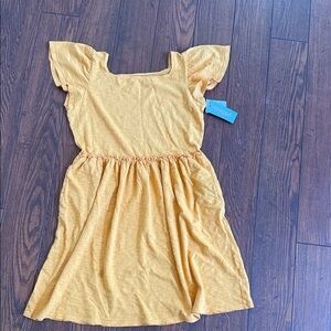 Cat & Jack Sunny Yellow Kids Dress